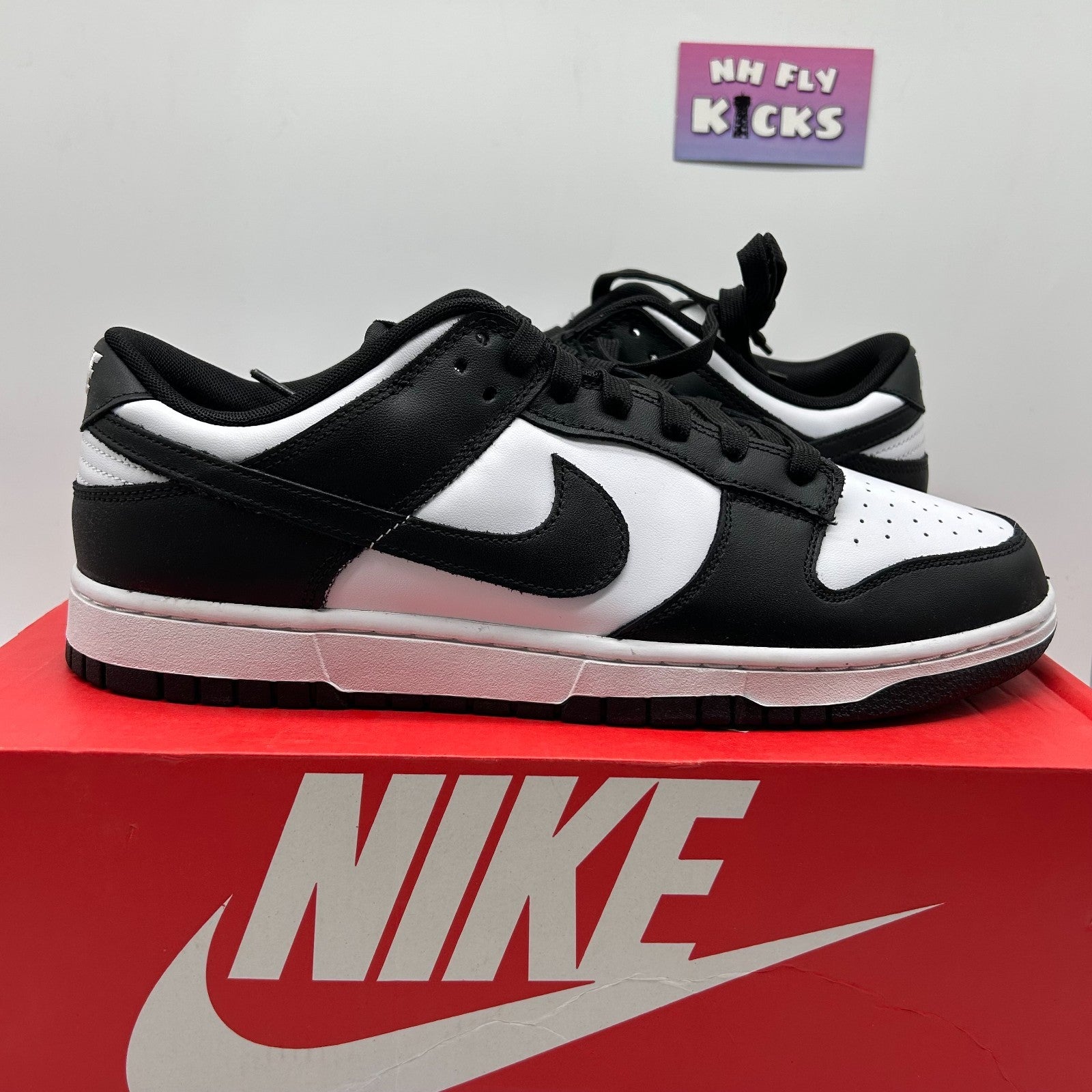 Size 13 Nike Dunk Low Retro White Black Panda 2023 NEW