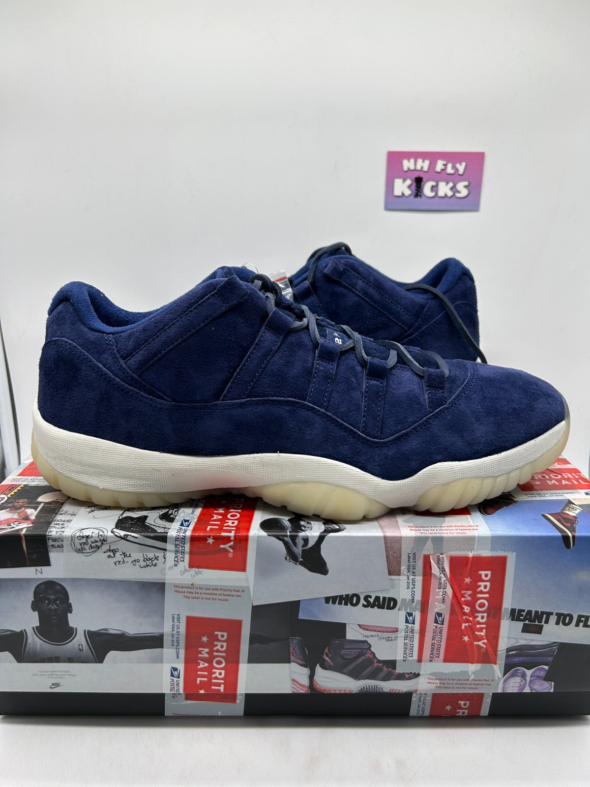 Size 14-Nike Air Jordan 11 Retro Low Derek Jeter RE2PECT NEW