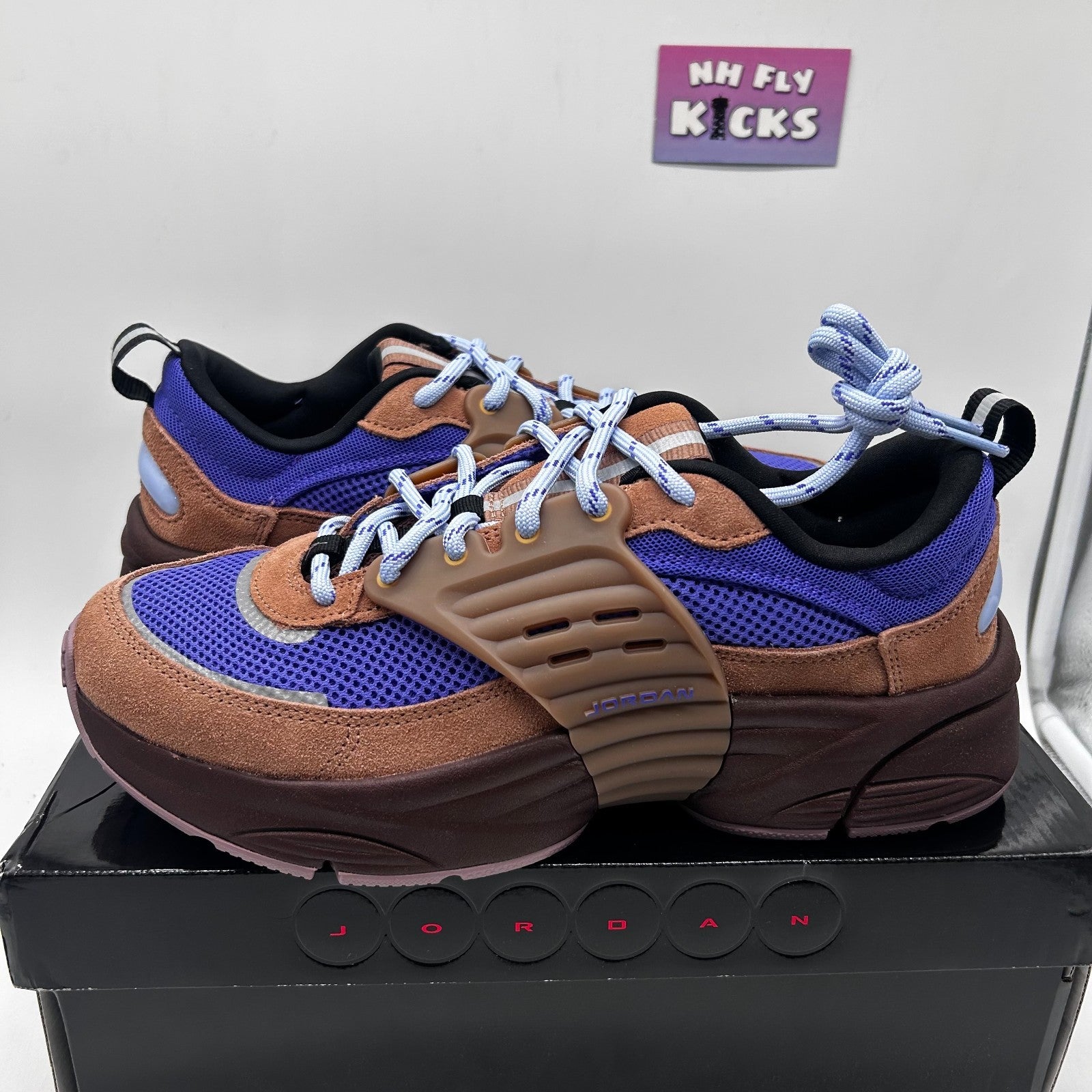 Size 10.5 Jordan Trunner O/S SP Archaeo Brown/Persian Violet NEW