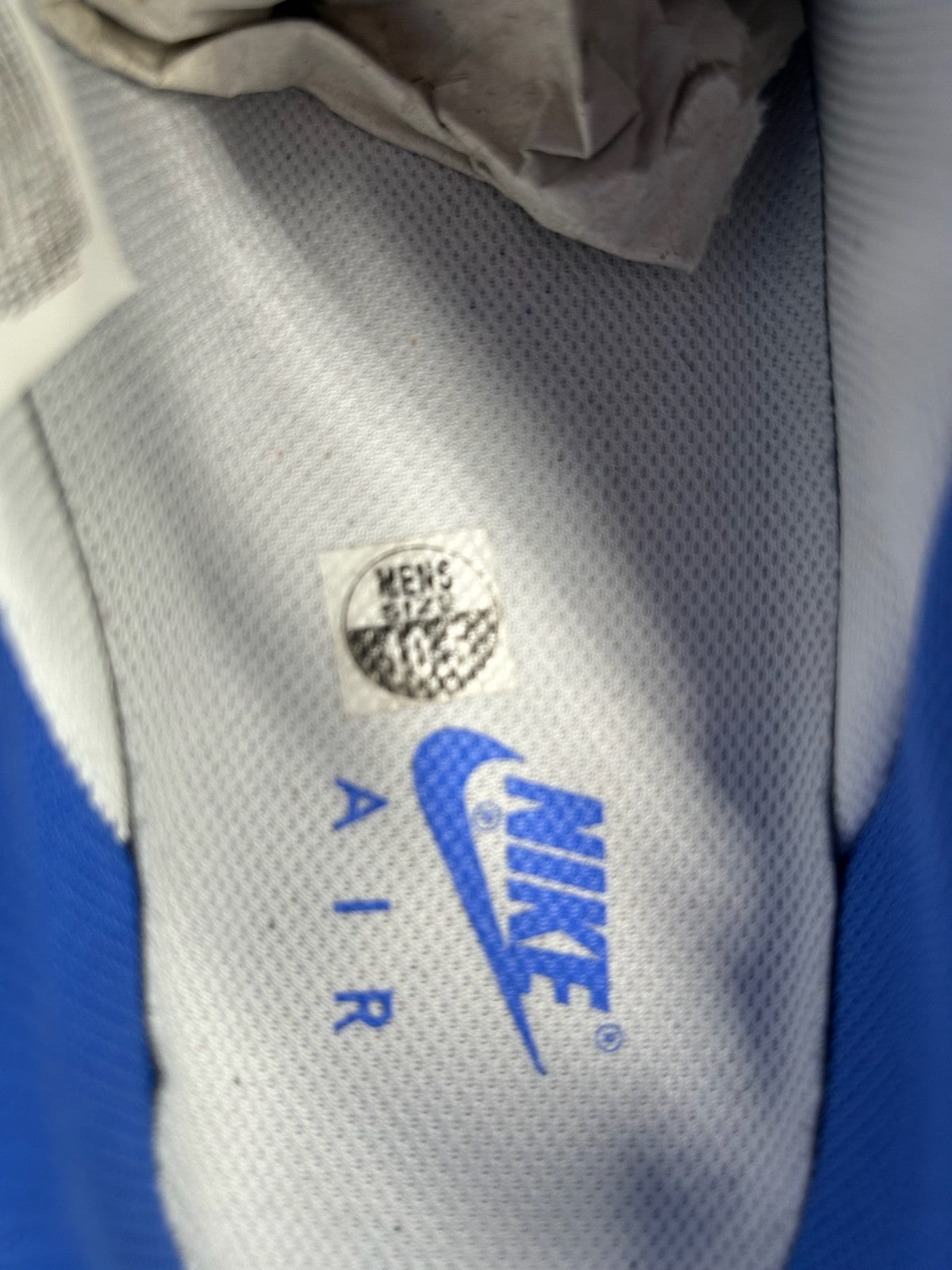 Air Force 1 Low Medium Blue Size 10.5 (WITH BOX)