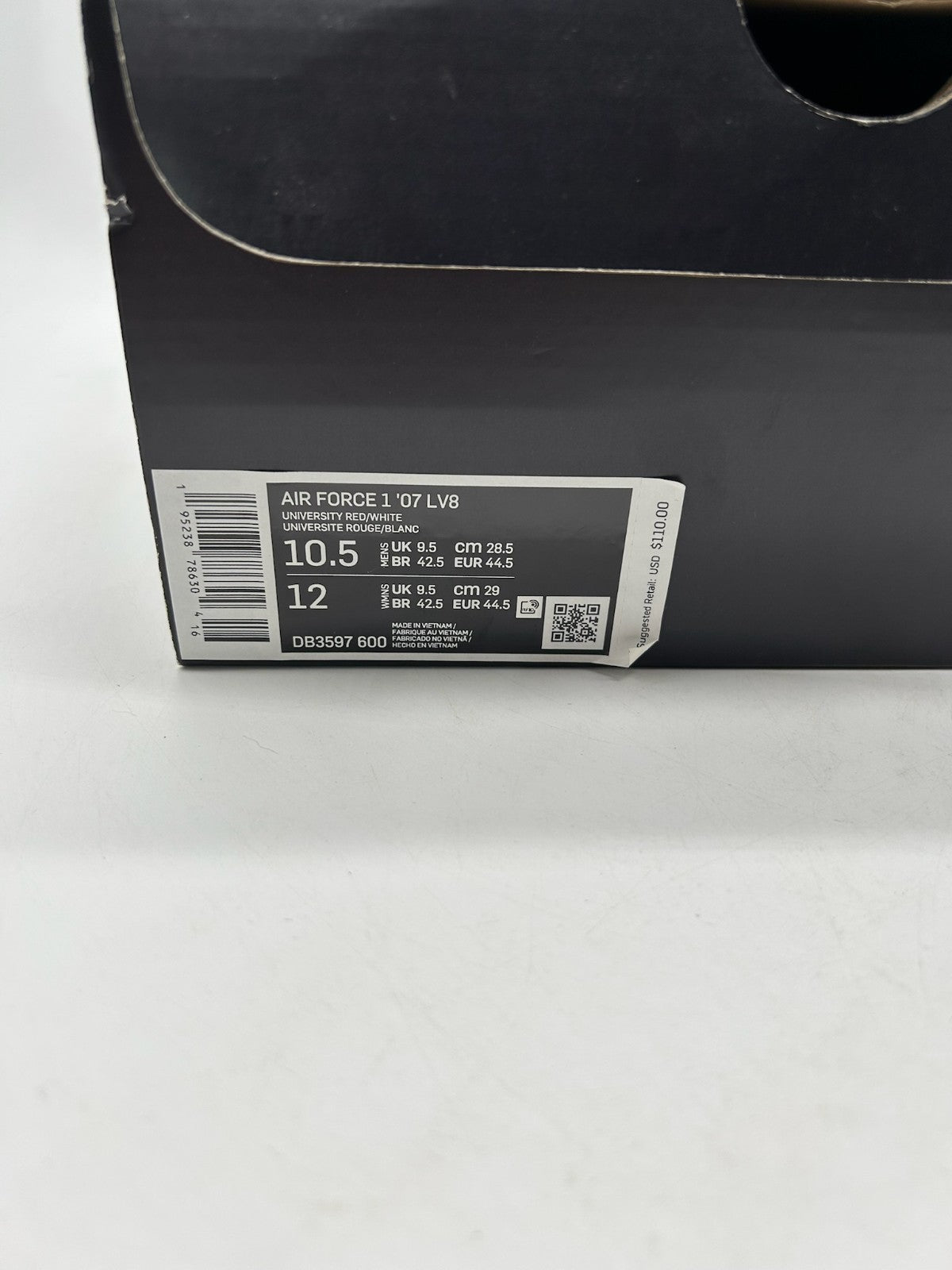 Air Force 1 Low Medium Blue Size 10.5 (WITH BOX)