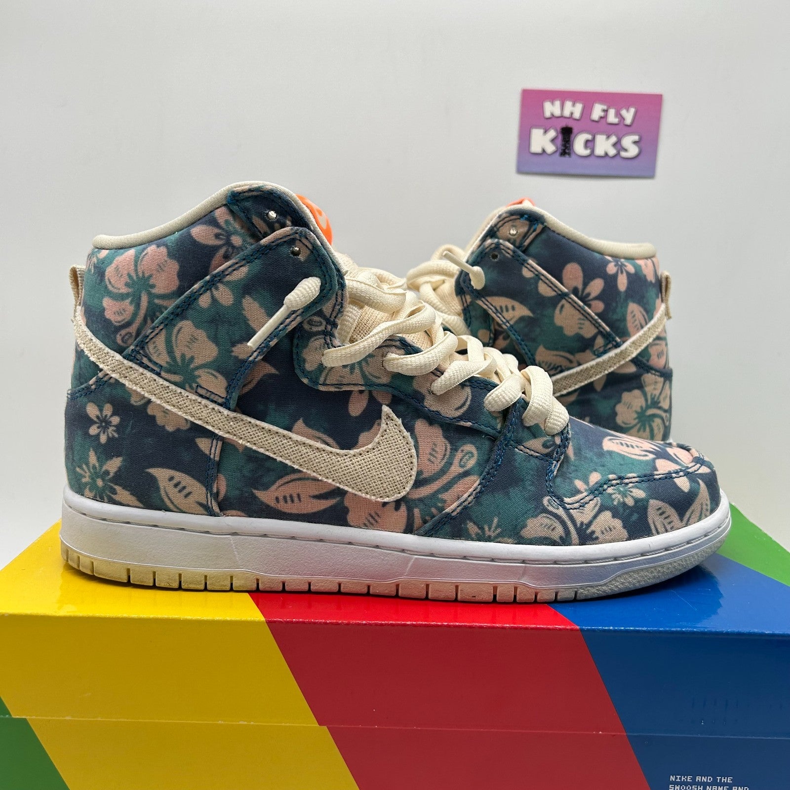 Szie 9 Nike SB Dunk High Pro QS Hawaii Aqua Marine/Light Cream