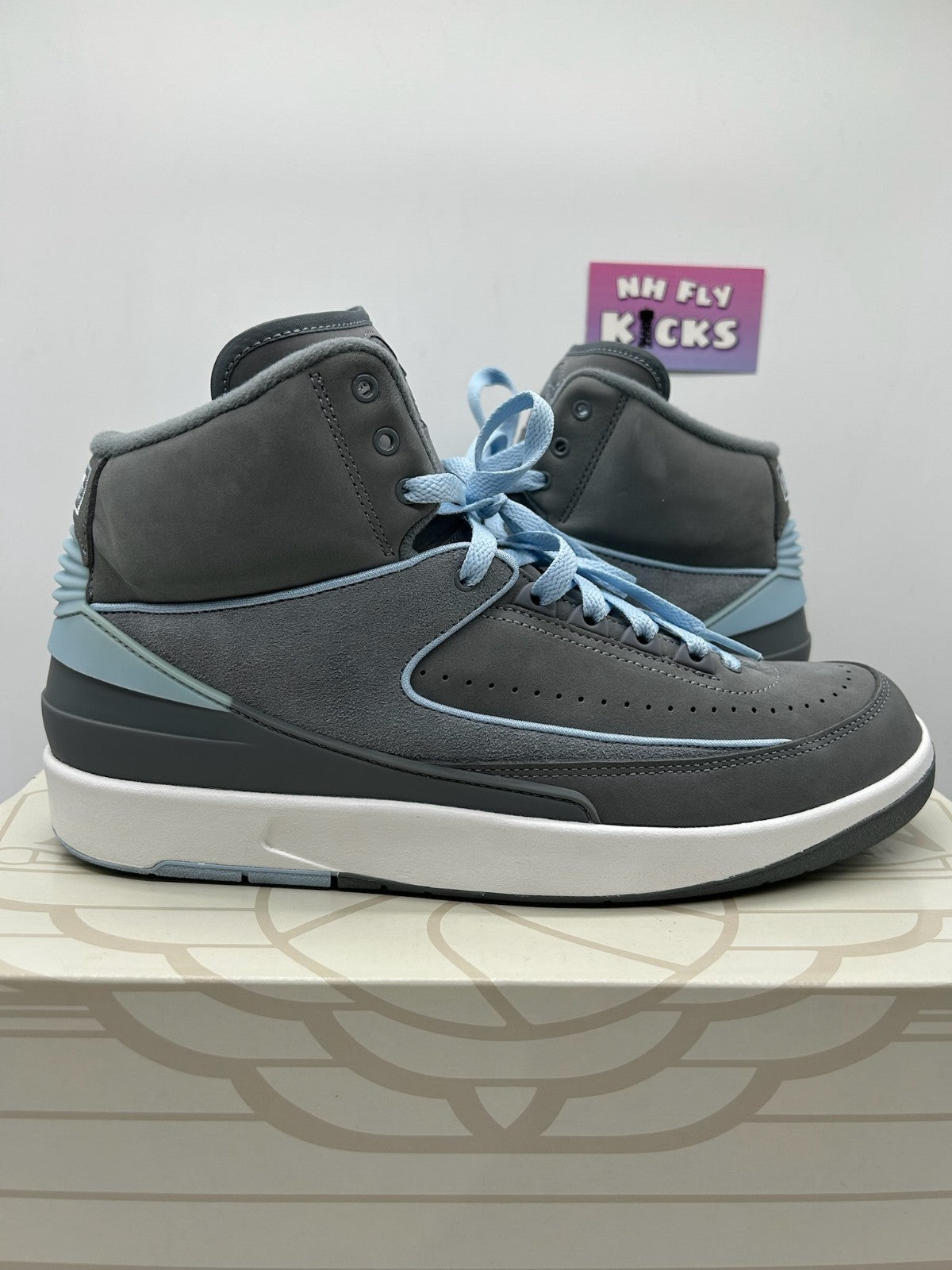 Air Jordan 2 Cool Grey Size 12 (W) (WITH BOX)