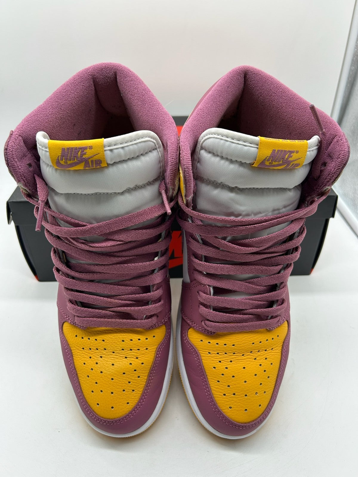 Air Jordan 1 High Brotherhood Size 10.5 (WITH REPLACEMENT BOX)