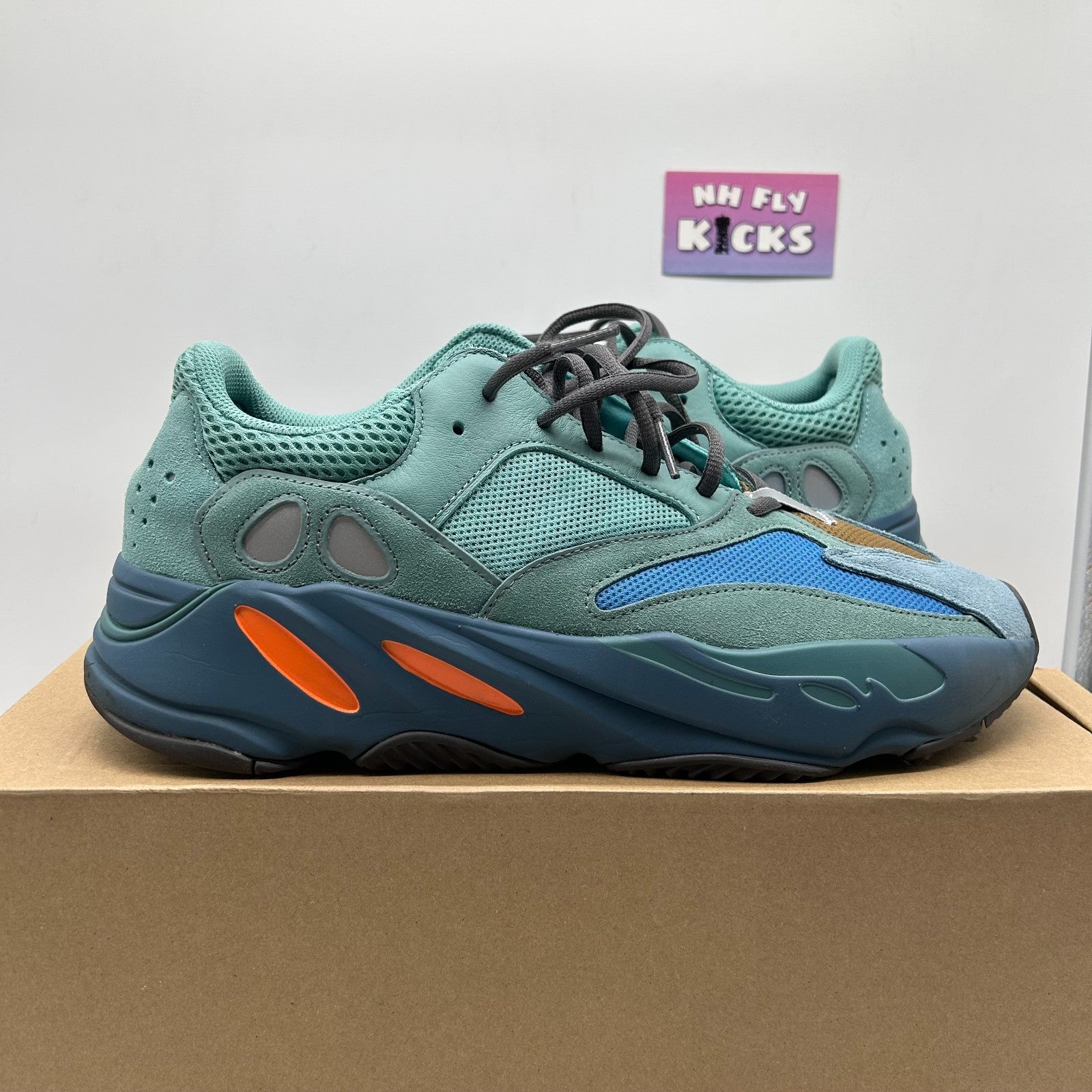 Size 12 Adidas Yeezy Boost 700 Faded Azure