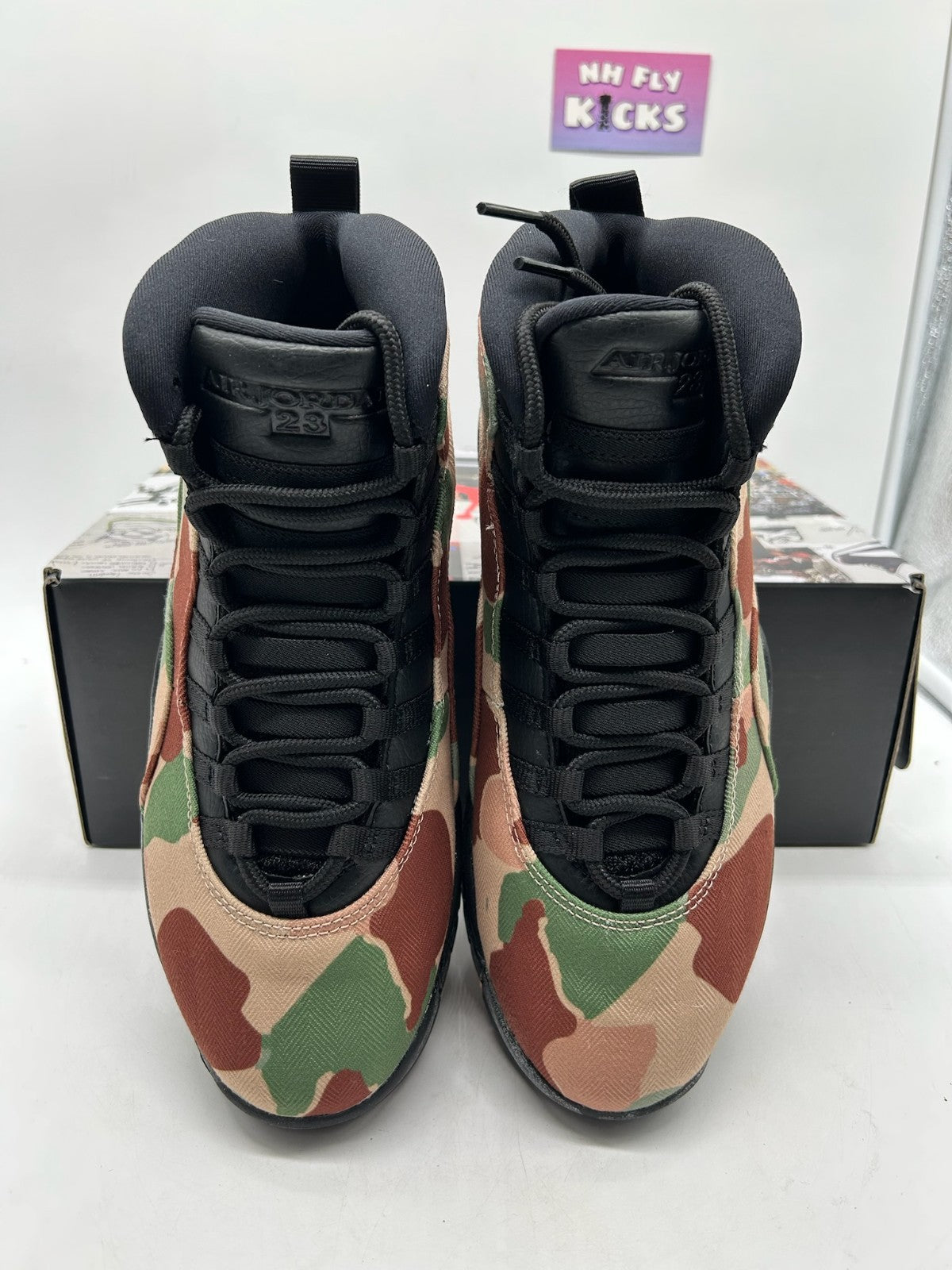 Air Jordan 10 Woodland Camo Size 8 Brand New (WITH BOX)