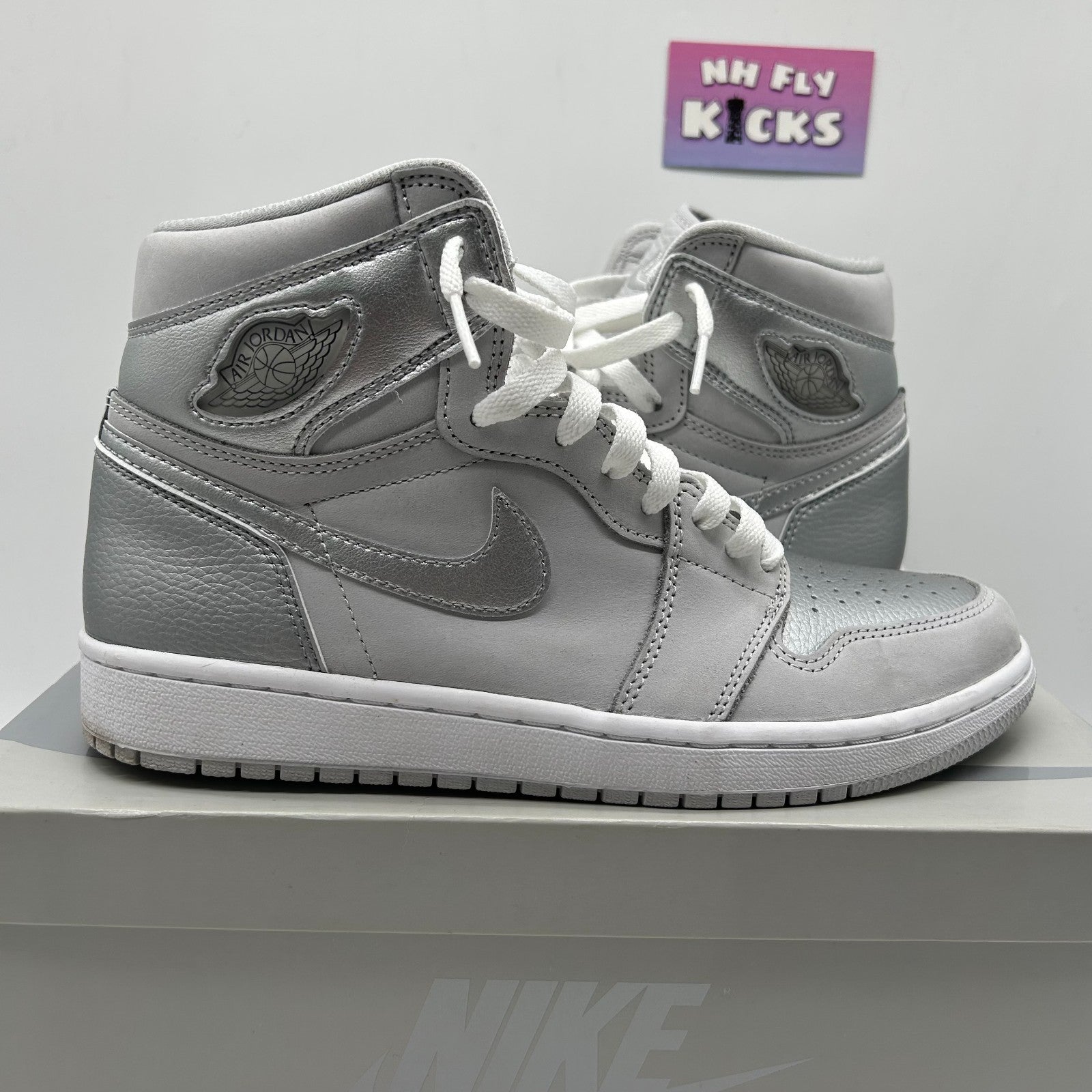 Size 8.5 Nike Air Jordan 1 Retro High OG CO.JP Neutral Gray