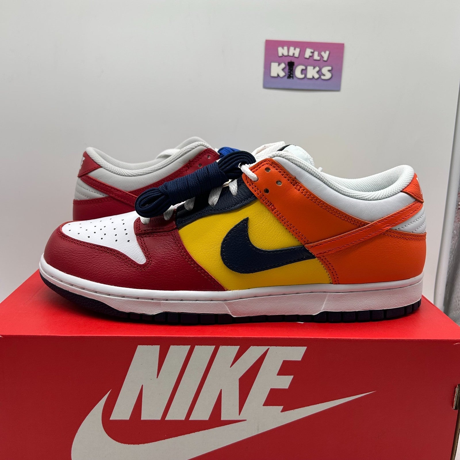 Size 11.5 Nike Dunk Japan QS 2024 Low What The Midnight Navy/Varsity Maize New