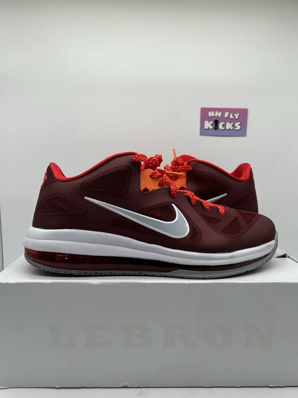 Size 12 - Nike LeBron 9 Low Red