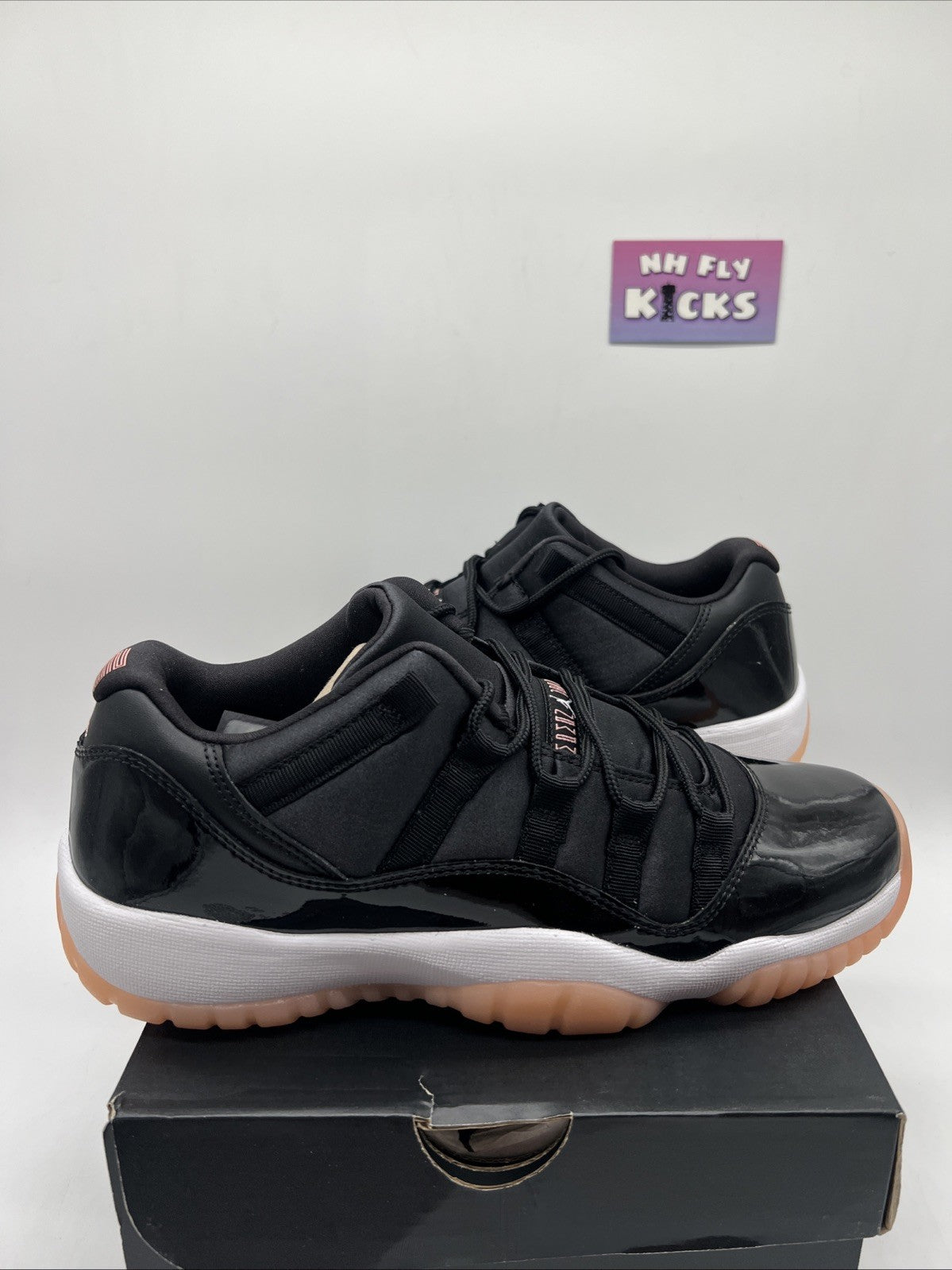 Air Jordan 11 Low Retro Bleached Coral Size 8 (GS)