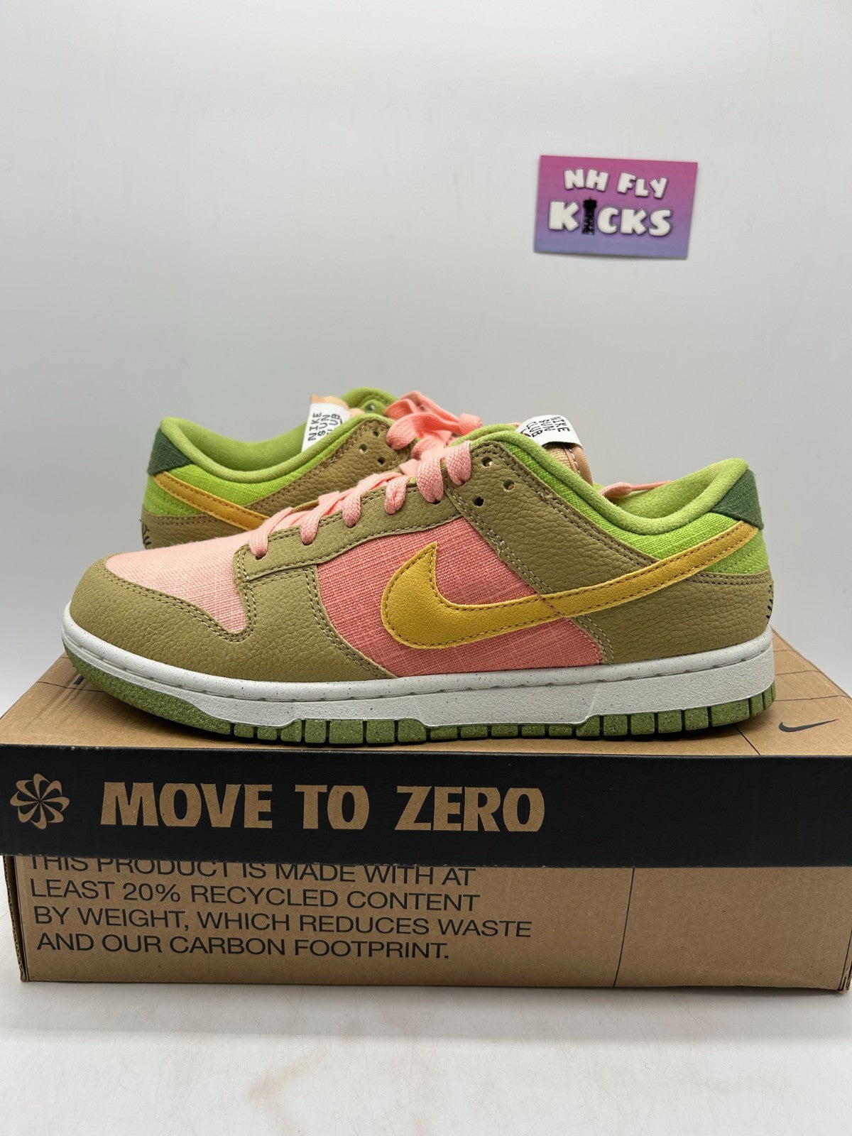 Size 8.5 Nike Dunk Low Retro SE NN Sun Club Arctic Orange Sanded Gold NEW