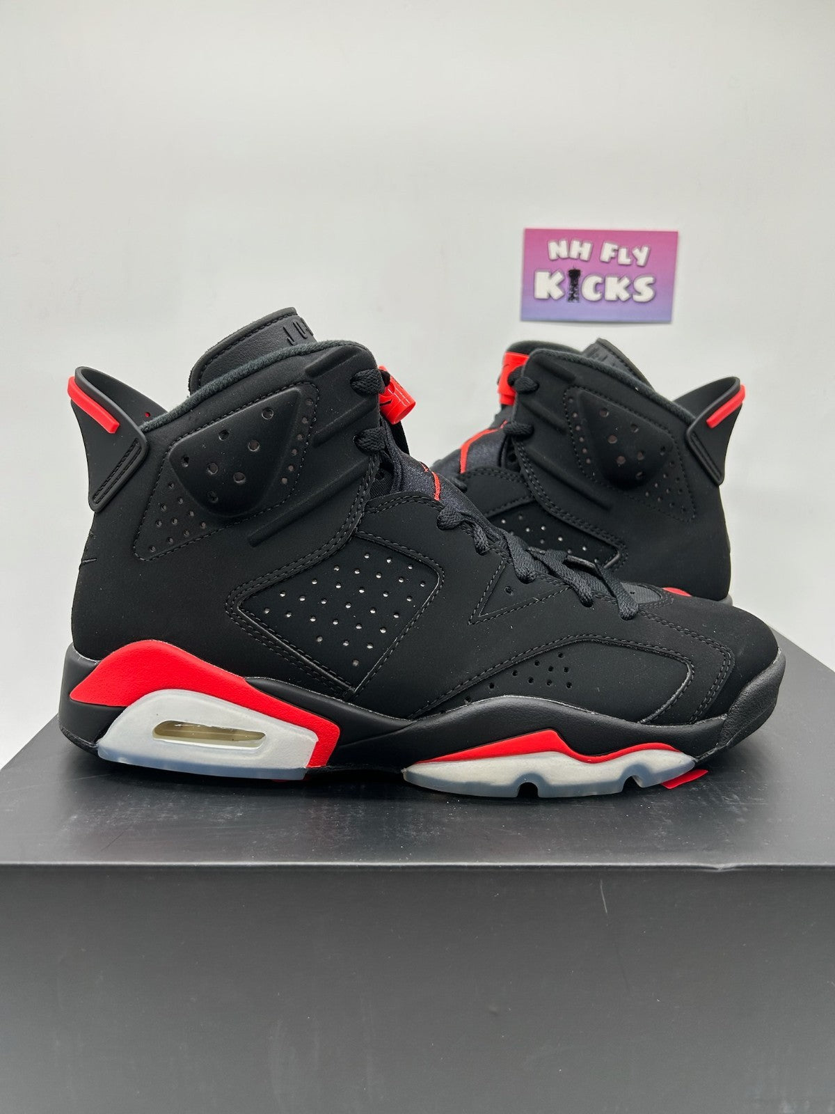 Air Jordan 6 Black Infrared 2019 Size 8 Brand New (WITH BOX)