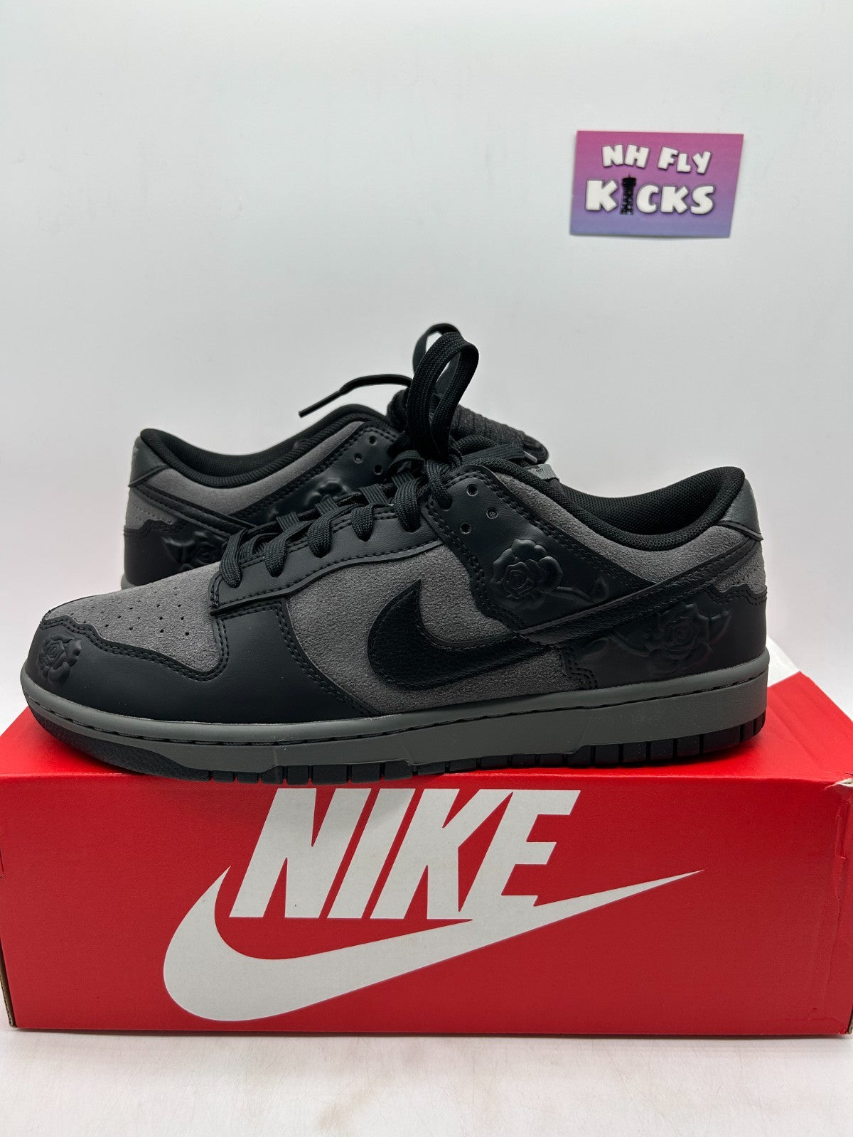 Size 10.5 Nike Dunk Low Iron Gray/Black NEW