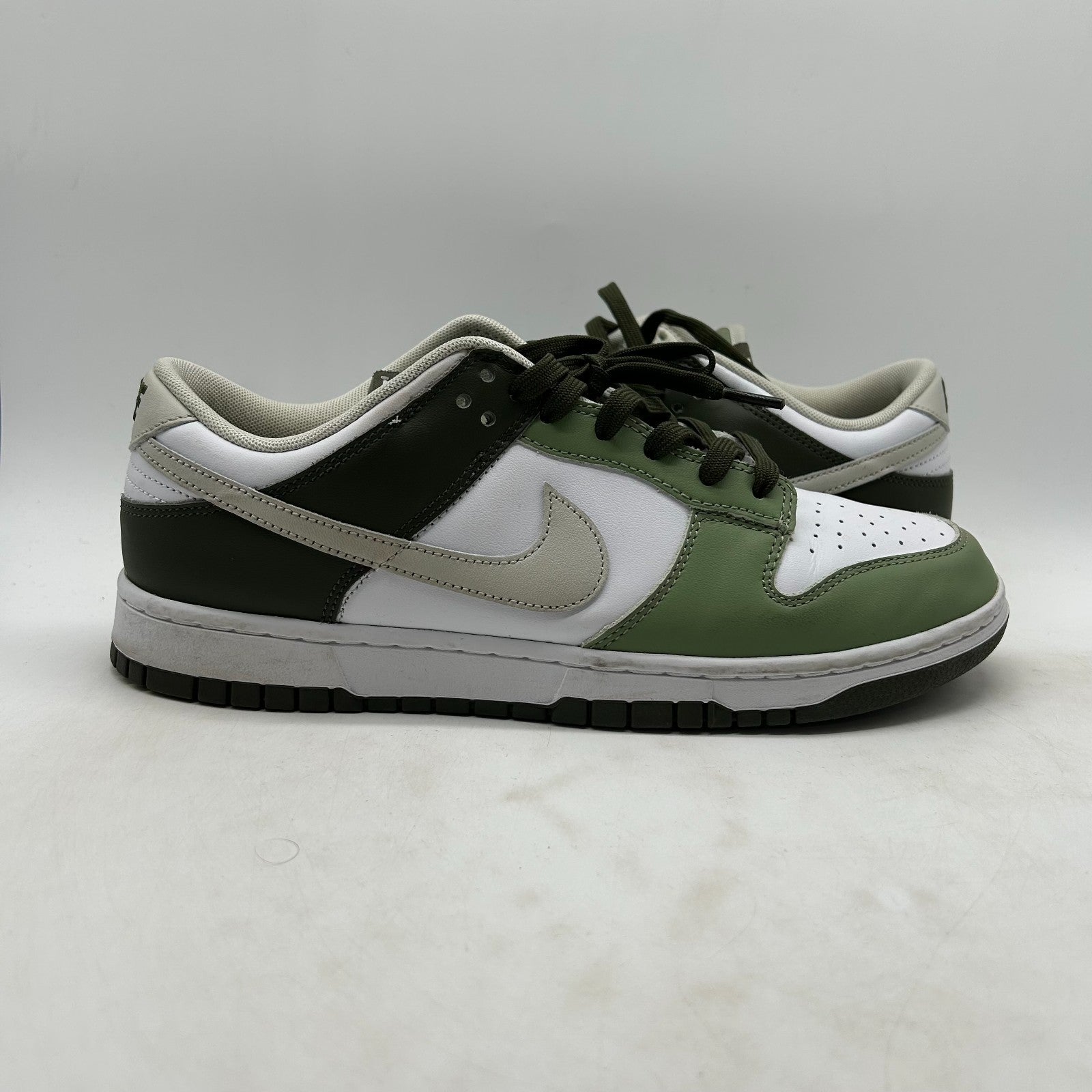Size 10.5 Nike Dunk Low Oil Green Cargo Khaki
